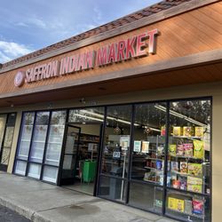 Saffron Indian Market Store Front, Rosemont Square Shopping Center, Newark, CA.