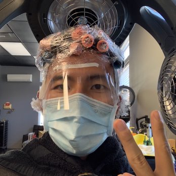 Epris Korean Hair Studio - face shield used for protection and face mask required at all times! - Hair Salons Near Me - Cupertino, California Epris Korean Hair Studio - face shield used for protection and face mask required at all times! - Hair Salons Near Me - Cupertino, California