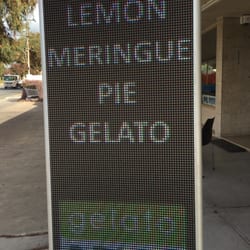 Gelato Bello - Worth a try new flavour - lemon meringue pie!!