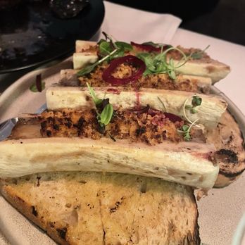 Bourbon Steak - ROASTED WAGYU BONE MARROW - Steakhouses Near Me - Glendale, California Bourbon Steak - ROASTED WAGYU BONE MARROW - Steakhouses Near Me - Glendale, California