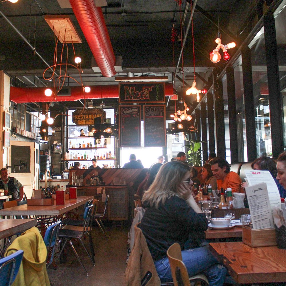 MeeT - The interior is very inviting - Burgers Near Me - Vancouver, British Columbia