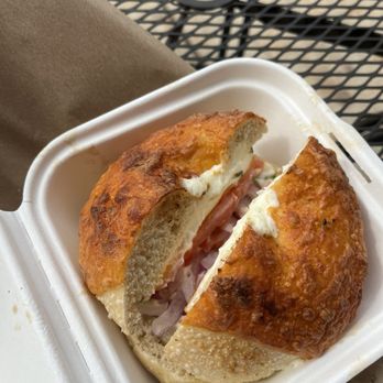 Cohen's Bagel Company - Cheddar melt - Bagels Near Me - Madison, Connecticut