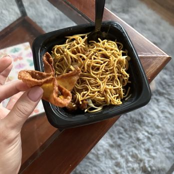 Panda Express - Orange chicken and cheese ragoon - Fast Food Near Me - Mount Pleasant, Michigan