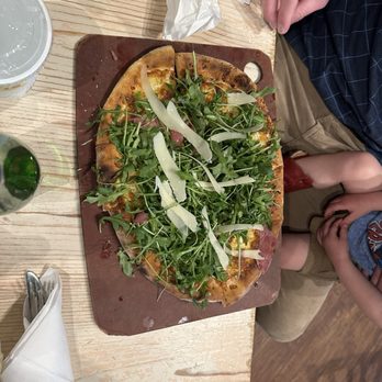 Mandola's Italian Kitchen - Arugula Parmesan Prosciutto Pizza - Italian Near Me - Cedar Park, Texas Mandola's Italian Kitchen - Arugula Parmesan Prosciutto Pizza - Italian Near Me - Cedar Park, Texas