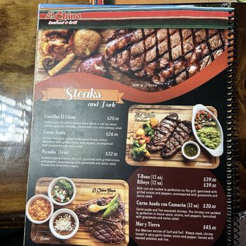 El Chino Seafood and Grill - Menu - Desserts Near Me - Beaverton, Oregon