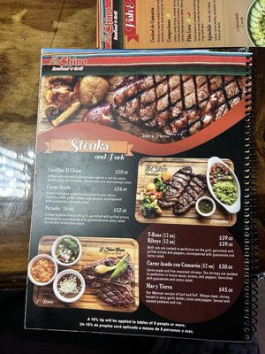 Menu photo 8 El Chino Seafood and Grill Beaverton, OR