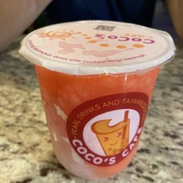 Strawberry slush