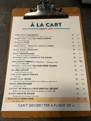 Menu photo 4 À La Cart Orlando, FL Menu photo 4 À La Cart Orlando, FL