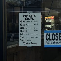 Delta General Store - Hours
