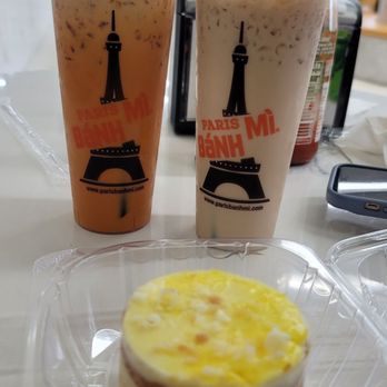 Paris Banh Mi - Thai Tea and Milk Tea Boba with Dessert - Vietnamese Near Me - Kansas City, Missouri