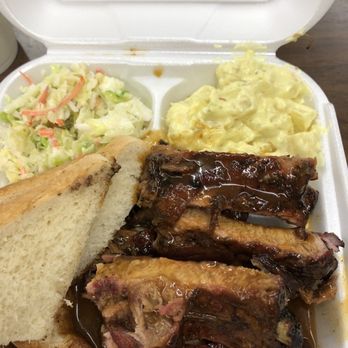 Sim's Bar-B Que - Ribs & potato salad - Barbeque Near Me - Little Rock, Arkansas Sim's Bar-B Que - Ribs & potato salad - Barbeque Near Me - Little Rock, Arkansas