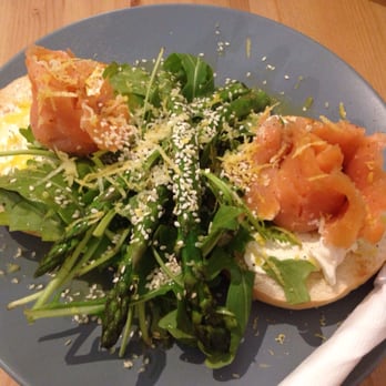 E for Ethel - Salmon bagel. Love the salmon roses on the top! - Restaurants Near Me - North Adelaide, SA E for Ethel - Salmon bagel. Love the salmon roses on the top! - Restaurants Near Me - North Adelaide, SA