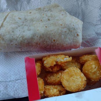 Chick-fil-A - Breakfast burrito and tater tots - Fast Food Near Me - Medina, Ohio