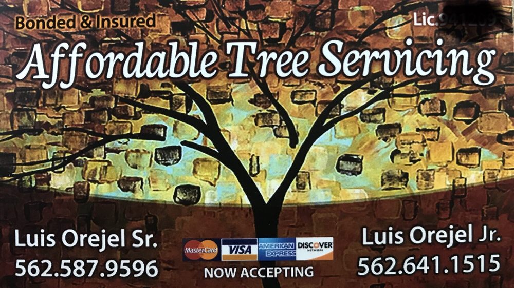 AFFORDABLE TREE SERVICING 6302 Bonnie Vale Ave, Pico Rivera