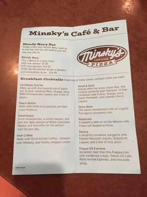 Menu photo 8 Minsky's Pizza Kansas City, MO Menu photo 8 Minsky's Pizza Kansas City, MO