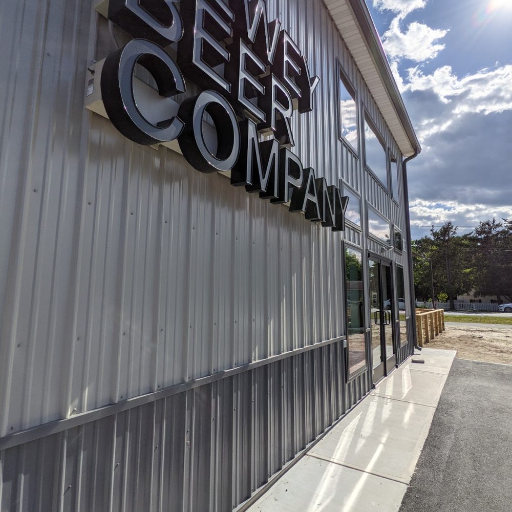 the exterior of the brewery company