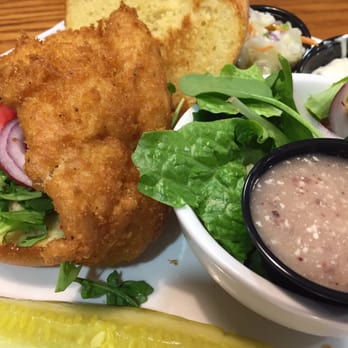 The Granary - Fish sandwich. - Coffee & Tea Near Me - Bradenton, Florida