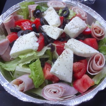 Stella's Restaurant & Pizzeria - Antipasto Salad, at Stella's Pizza of Torrington. - Italian Near Me - Torrington, Connecticut