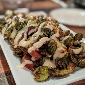 Yankee Doodle Tap Room - a plate of brussels sprouts with cheese sauce - Pubs Near Me - Princeton, New Jersey Yankee Doodle Tap Room - a plate of brussels sprouts with cheese sauce - Pubs Near Me - Princeton, New Jersey