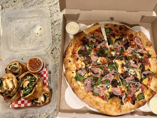 High Rise Pizza Kitchen by null
