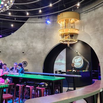 Urban Putt - Dining area at entrance - Cocktail Bars Near Me - San Jose, California Urban Putt - Dining area at entrance - Cocktail Bars Near Me - San Jose, California