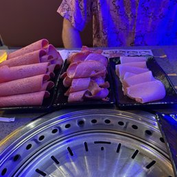 Meats ready to be cooked
