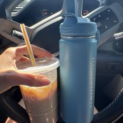 McDonald’s - For size reference this is my 16 oz water can next to their Medium!!!