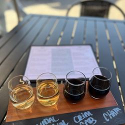 Bourgmont Winery - Wine Flight $16.00.