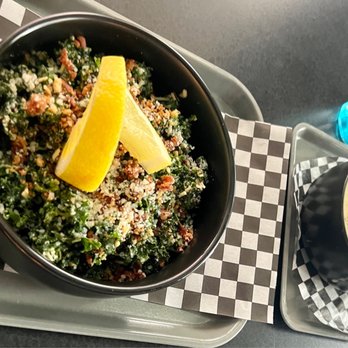 Locus - Kale Caesar Dill pickle & potato soup - Cafes Near Me - Bellingham, Washington Locus - Kale Caesar Dill pickle & potato soup - Cafes Near Me - Bellingham, Washington