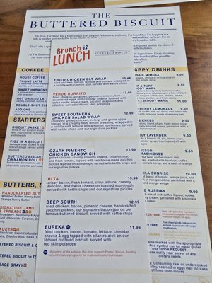 Menu photo 2 The Buttered Biscuit Fayetteville, AR Menu photo 2 The Buttered Biscuit Fayetteville, AR