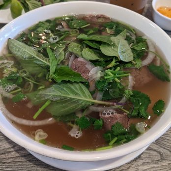Pho Ngon - Pho #2 with beef broth, brisket, tendon and fatty beef brisket. - Vietnamese Near Me - Alexandria, Virginia Pho Ngon - Pho #2 with beef broth, brisket, tendon and fatty beef brisket. - Vietnamese Near Me - Alexandria, Virginia