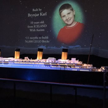 Titanic Museum Attraction - 56,009 LEGO bricks!!! - Museums Near Me - Pigeon Forge, Tennessee