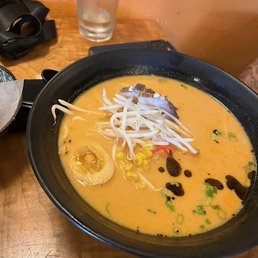 Tonkatsu with spicy sauce