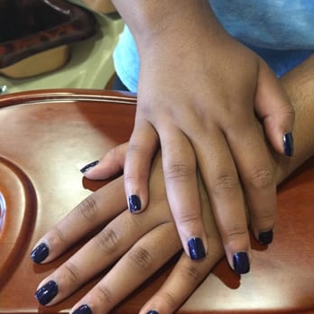 Bedazzle Nail Spa - My daughters mani. - Nail Salons Near Me - Rancho Cucamonga, California Bedazzle Nail Spa - My daughters mani. - Nail Salons Near Me - Rancho Cucamonga, California
