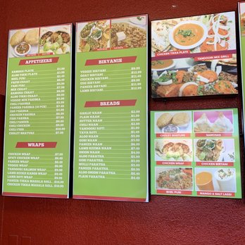Taj-e Chaat - Menu - Indian Near Me - Fremont, California