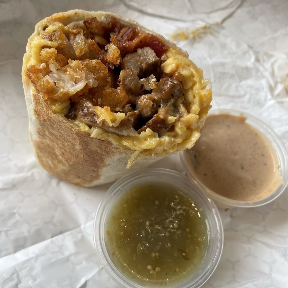 EggStra - Sausage Bacon Burrito - Breakfast & Brunch Near Me - Buena Park, California
