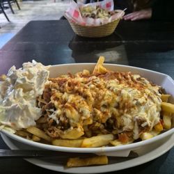 The Smugglers - Jolly Rogers Fries, 10/10 they was really yummy and filling and only cost 12.50!!!!