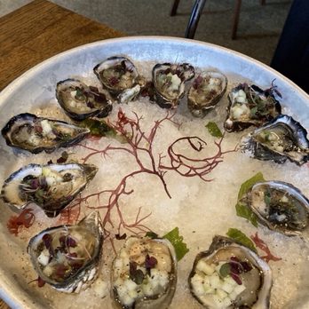 West End - Raw oysters are small and delicate - with a refreshing vinegairette. - Gastropubs Near Me - Santa Cruz, California