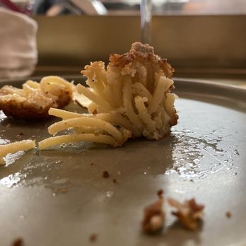 Boccaccia - Delicious antipasta. Such care and delicate work was put into making the fried morsel, it deserves its own photo Grazie! - Italian Near Me - Bordeaux, 33