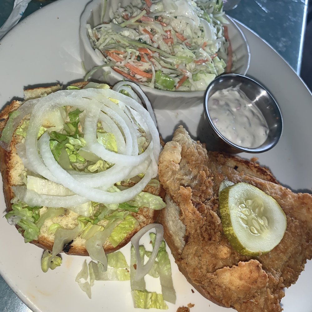 Deck 84 - Fried fish sandwich - New American Near Me - Delray Beach, Florida Deck 84 - Fried fish sandwich - New American Near Me - Delray Beach, Florida