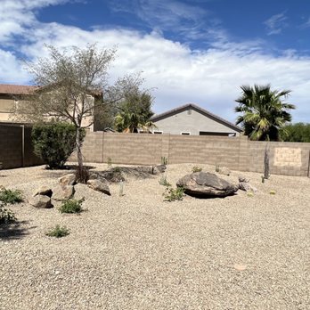 Rock N Roll Materials - My new boulder in my yard - Building Supplies Near Me - Chandler, Arizona
