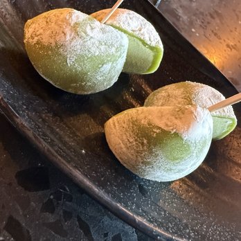 JINYA Ramen Bar - Hilton Head Island - Green Tea Mochi Ice Cream - Green Tea* - Ramen Near Me - Hilton Head, South Carolina