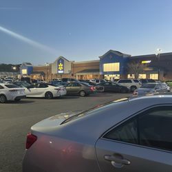 Outside Walmart