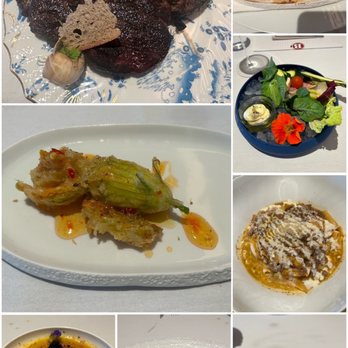 Be.Steak.A - Split bone-on ribeye, mushroom gratin, squash blossom fritto, pappardelle, smoked clam croquette, yam stones, crème brûlée - Bars Near Me - Campbell, California Be.Steak.A - Split bone-on ribeye, mushroom gratin, squash blossom fritto, pappardelle, smoked clam croquette, yam stones, crème brûlée - Bars Near Me - Campbell, California