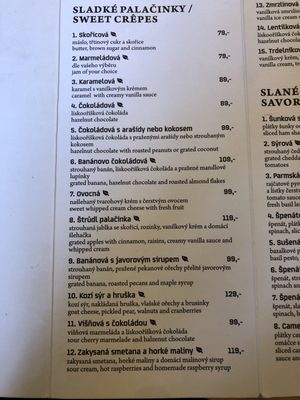 Menu photo 2 MLS Creperie Český Krumlov, JC