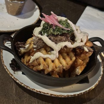 Inkwell Tavern - beef tallow waffle fries - Cocktail Bars Near Me - Burbank, California Inkwell Tavern - beef tallow waffle fries - Cocktail Bars Near Me - Burbank, California
