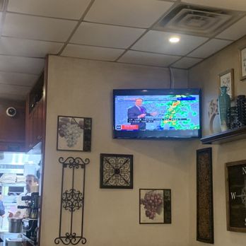 Antonino's - The news telling to stay indoors due to a bad weather - Italian Near Me - Manhasset, New York