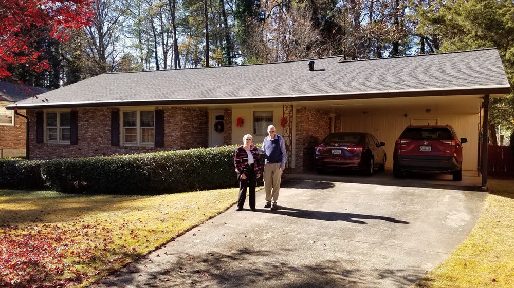 Slide of Finley's Roofing