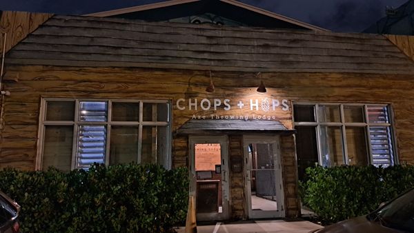 Chops + Hops | Axe Throwing Lodge by null