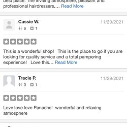 Panache the Spalon - REAL REVIEWS FROM OUR ACTUAL CLIENTS!